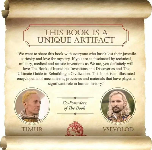 The Ultimate Guide to Rebuilding Civilization: English Adult Science Encyclopedia Book, 400+ Unique Illustrations, Esoteric Artifact Design, Civilization Survival Knowledge Resource for Book Collectors & Personal Self-Growth