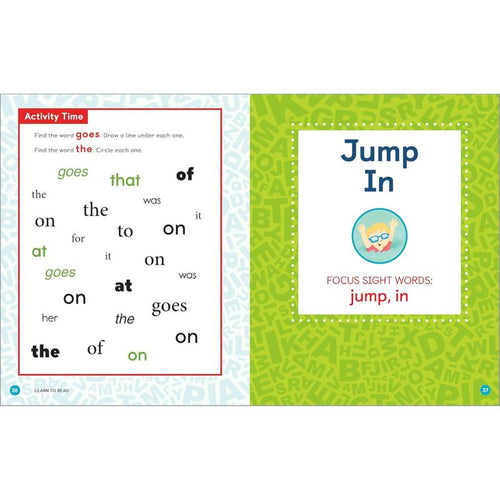Learn to Read Sight Words Storybook – 25 Simple Stories & Reading Activities for Ages 3–5