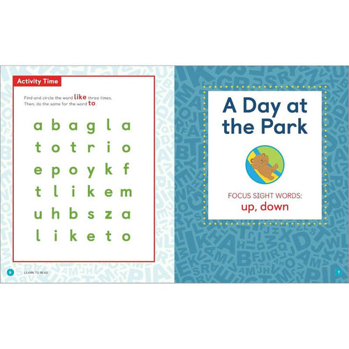 Learn to Read Sight Words Storybook – 25 Simple Stories & Reading Activities for Ages 3–5