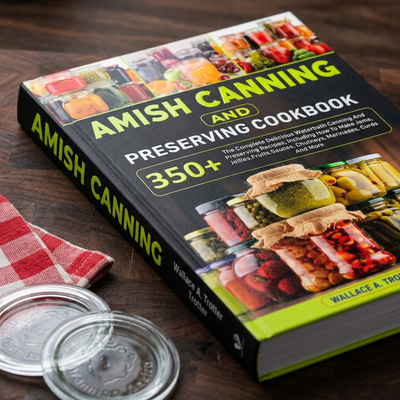 Amish Canning And Preserving Cookbook: 350+ The Complete Delicious Waterbath Canning And Preserving Recipes